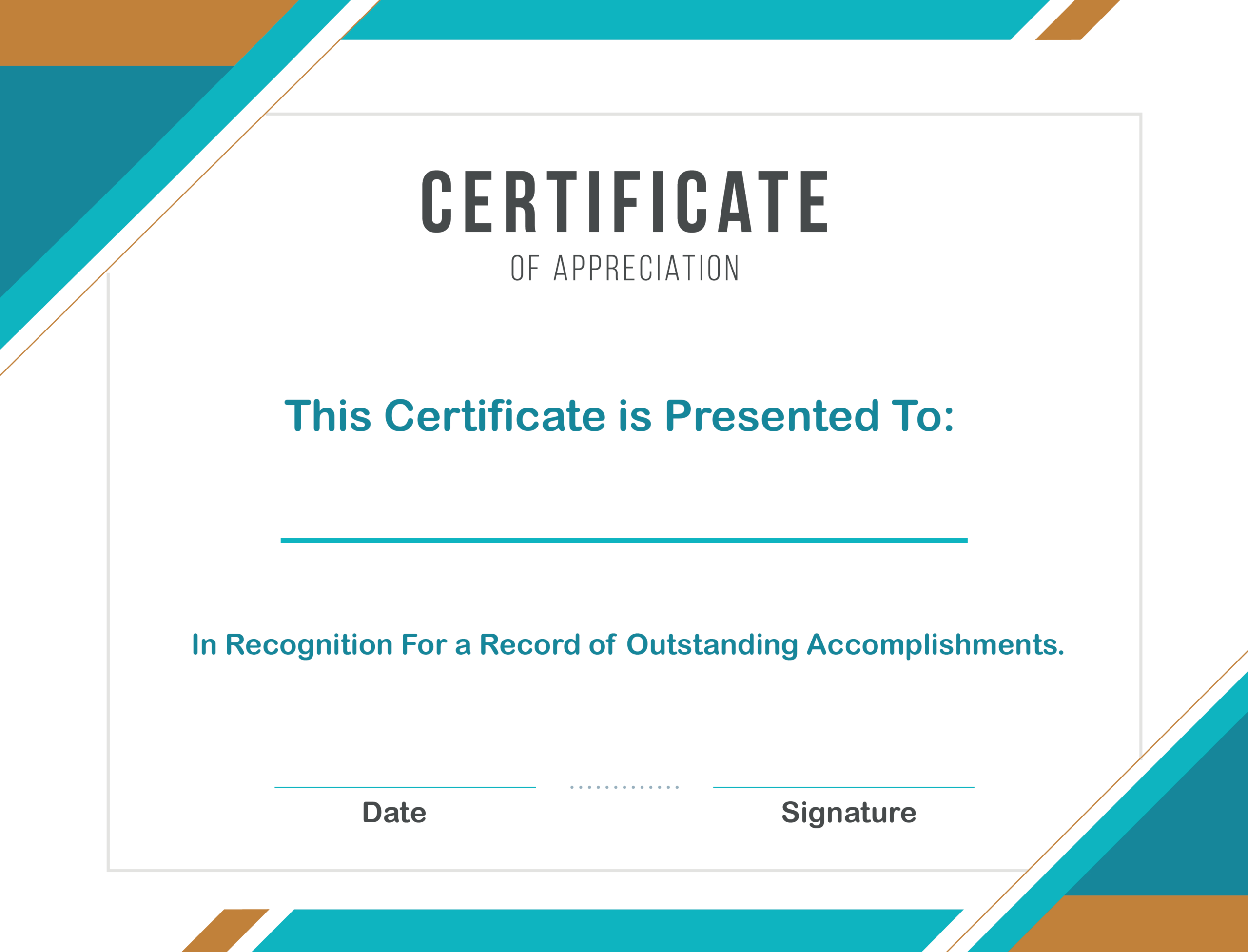 Free Sample Format Of Certificate Of Appreciation Template In Sample Certificate Of Recognition Template
