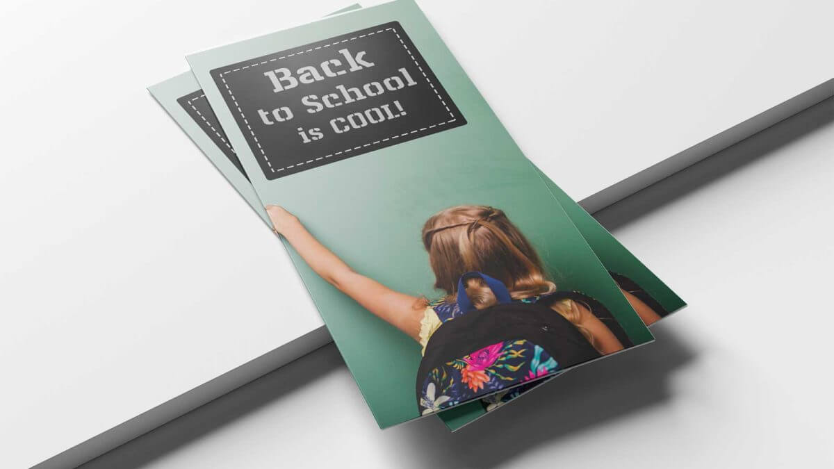 Free School Tri Fold Brochure Template | Psd Premium Mock Up Intended For Tri Fold School Brochure Template