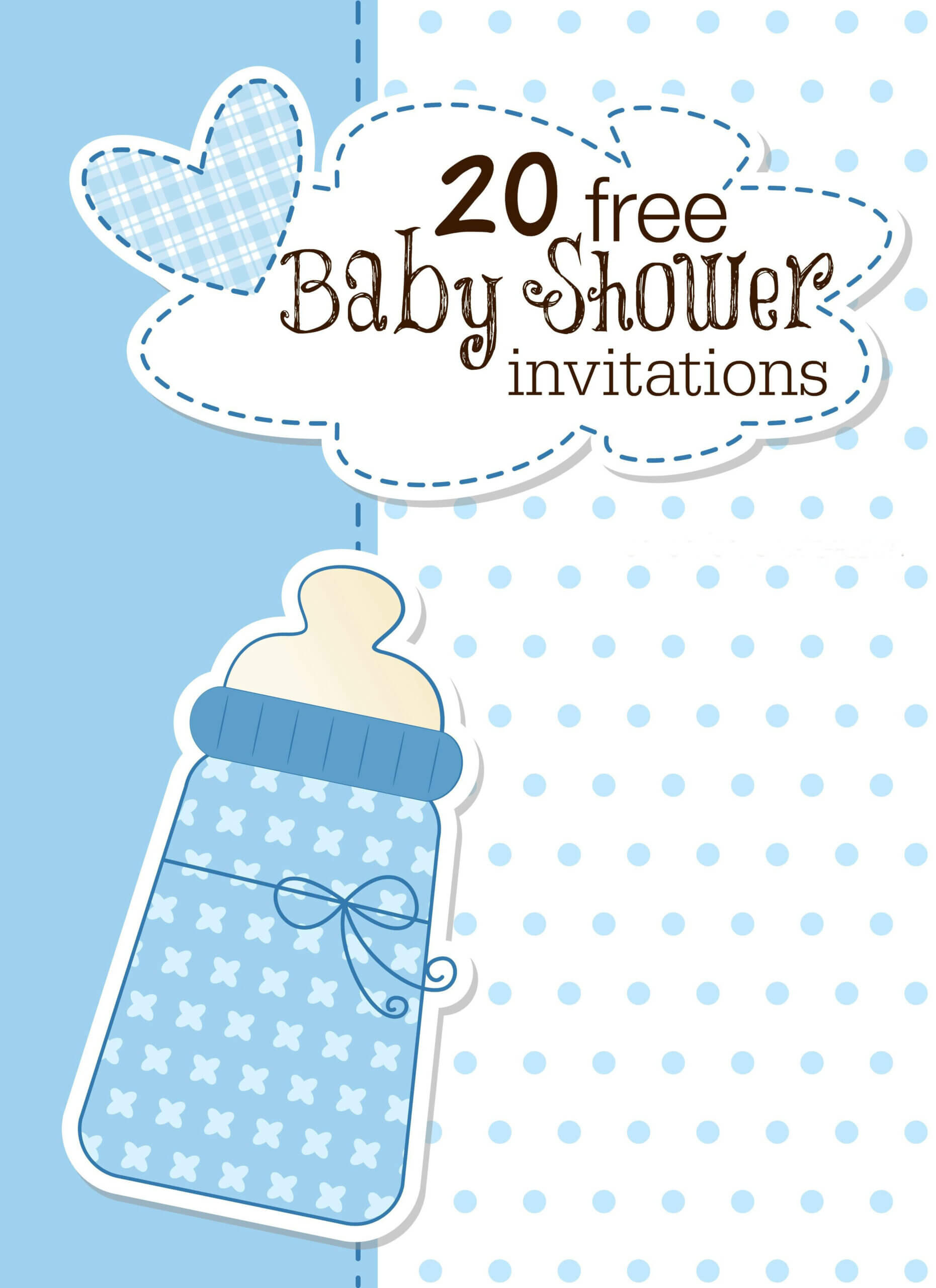 Free Shower Invitation Template Luxury Free Baby Invitation With Regard To Free Baby Shower Invitation Templates Microsoft Word