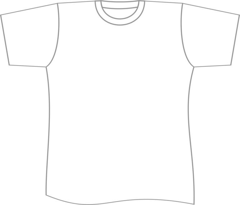 Free T Shirt Template Printable, Download Free Clip Art pertaining to ...