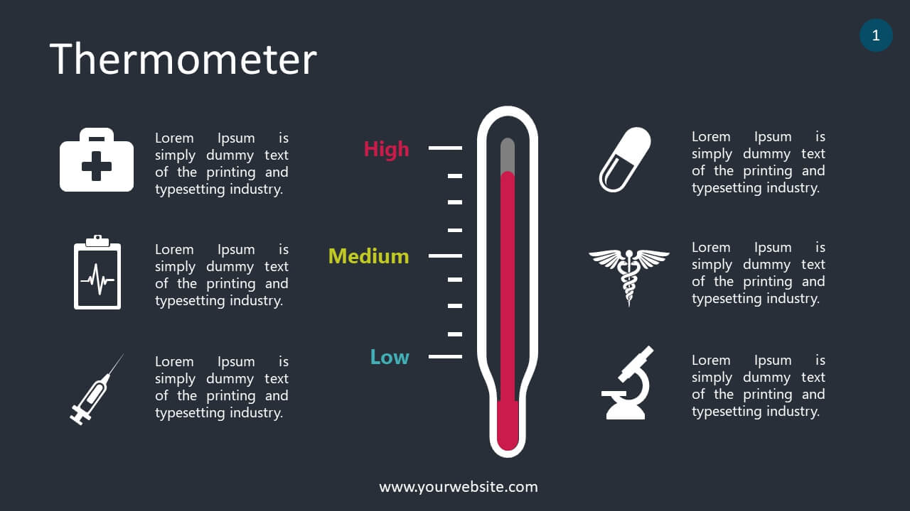 Free Thermometer Lesson Slides Powerpoint Template – Designhooks For Thermometer Powerpoint Template