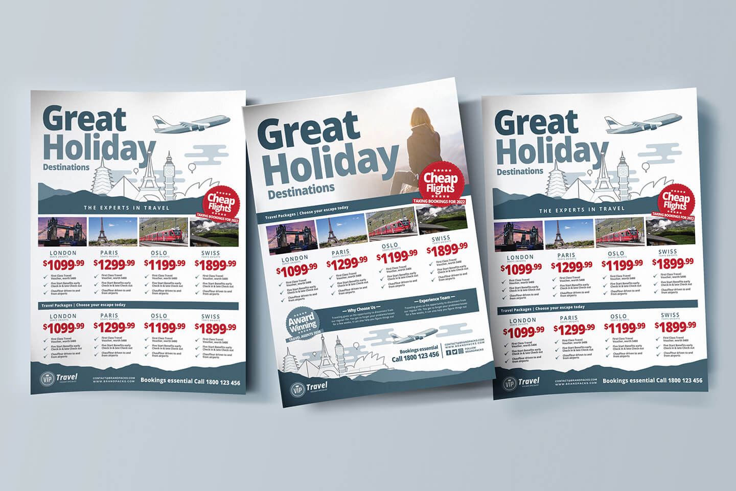 Free Travel Agency Poster & Brochure Template In Psd, Ai Within Product Brochure Template Free