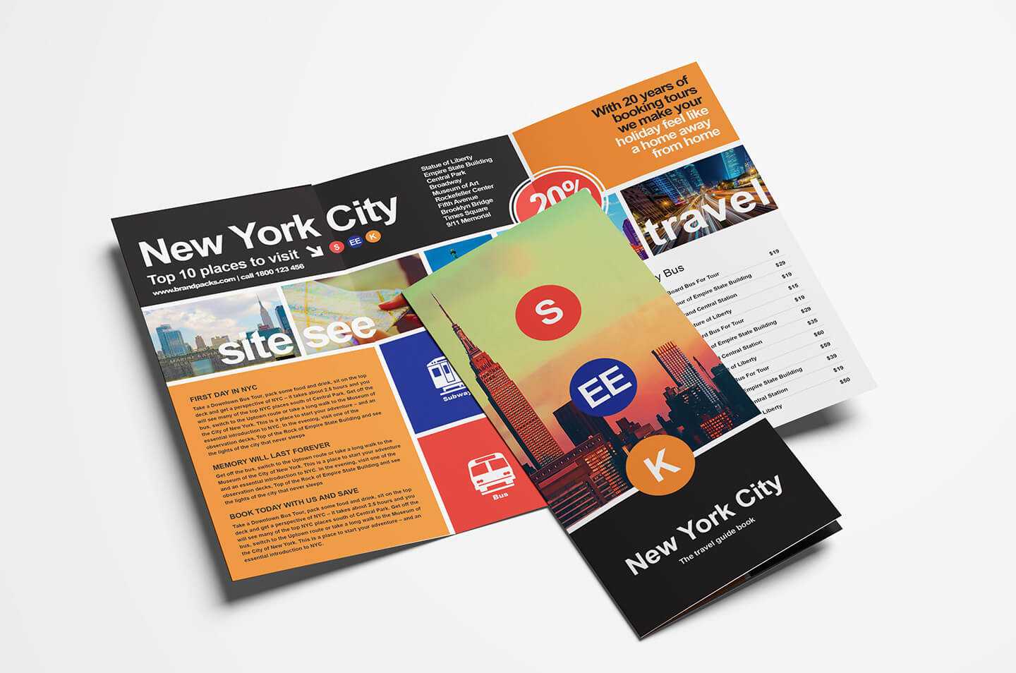 Free Travel Trifold Brochure Template For Photoshop Within Travel And Tourism Brochure Templates Free