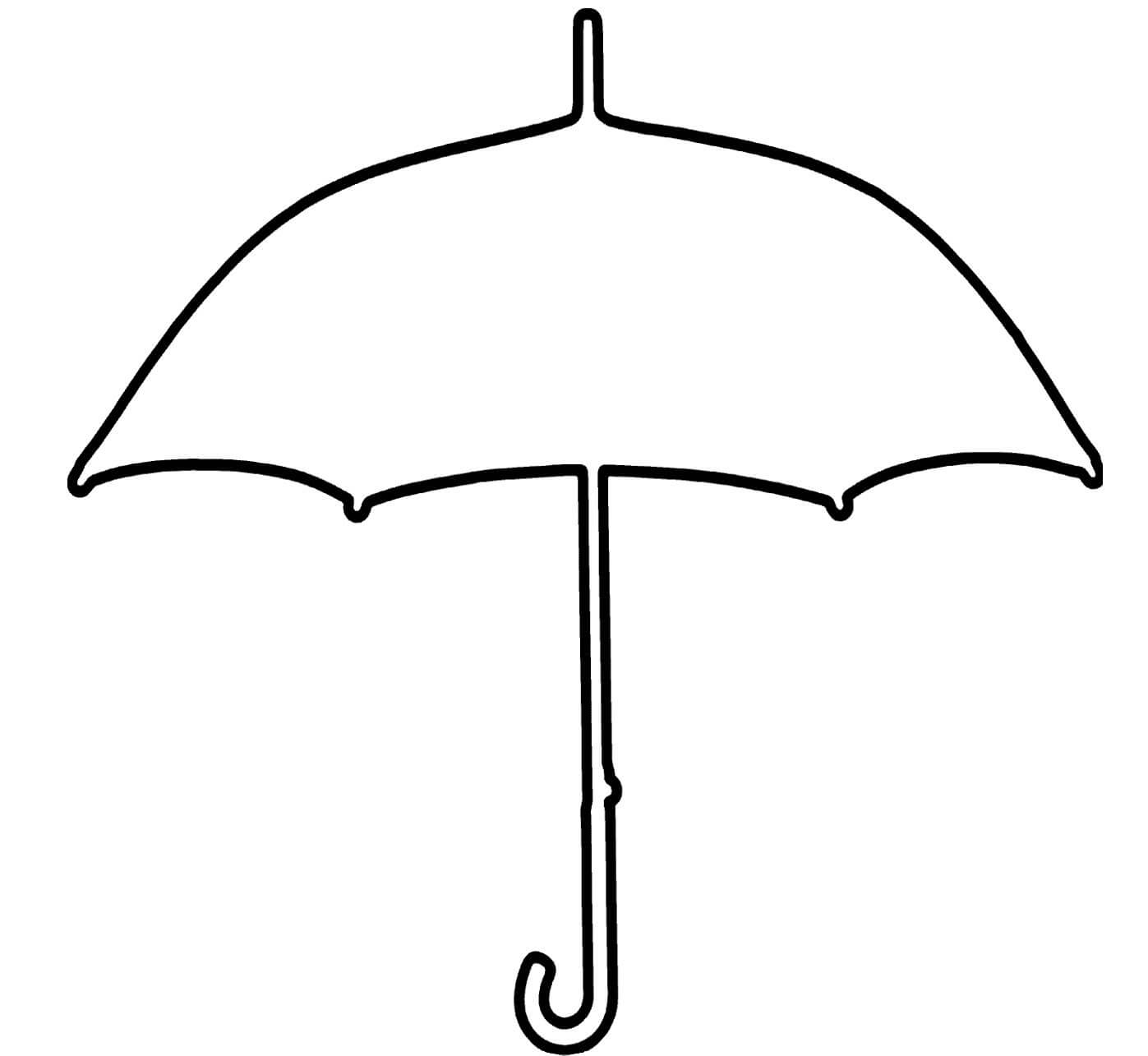 Free Umbrella Template Printable, Download Free Clip Art Regarding Blank Umbrella Template