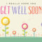 Get Well Soon Card Vector – Download Free Vectors, Clipart With Regard To Get Well Soon Card Template