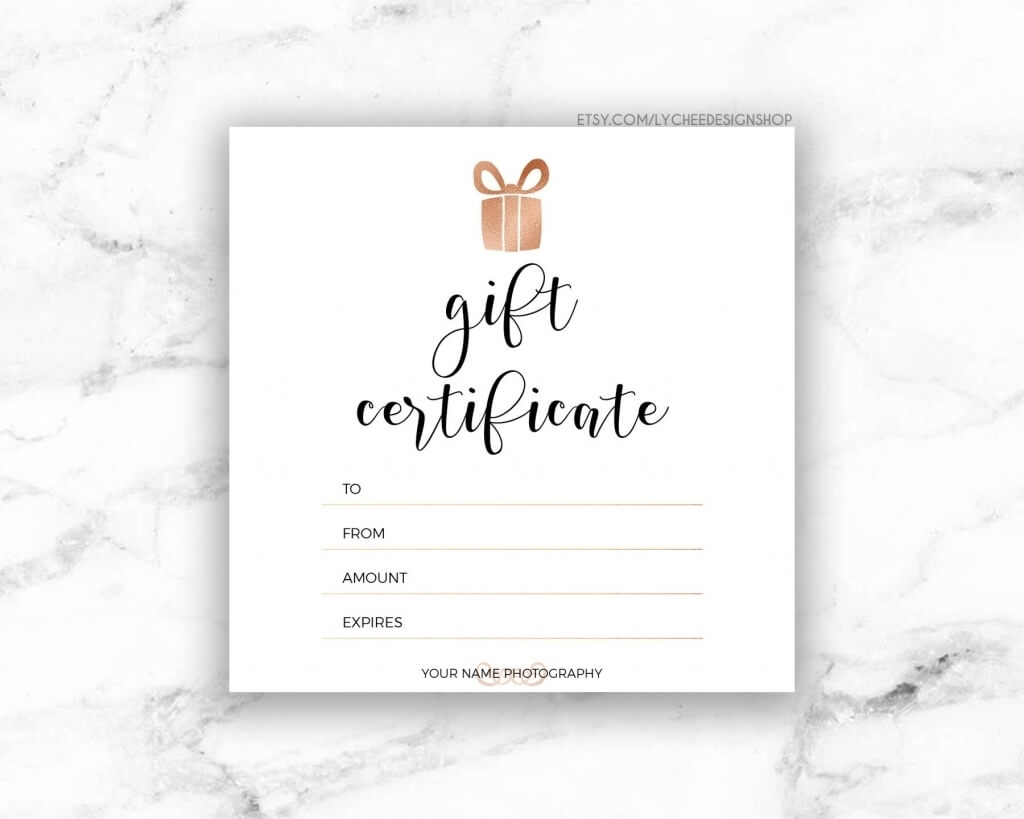 Gift Certificate Template | Free Download Template Design Within Free Photography Gift Certificate Template