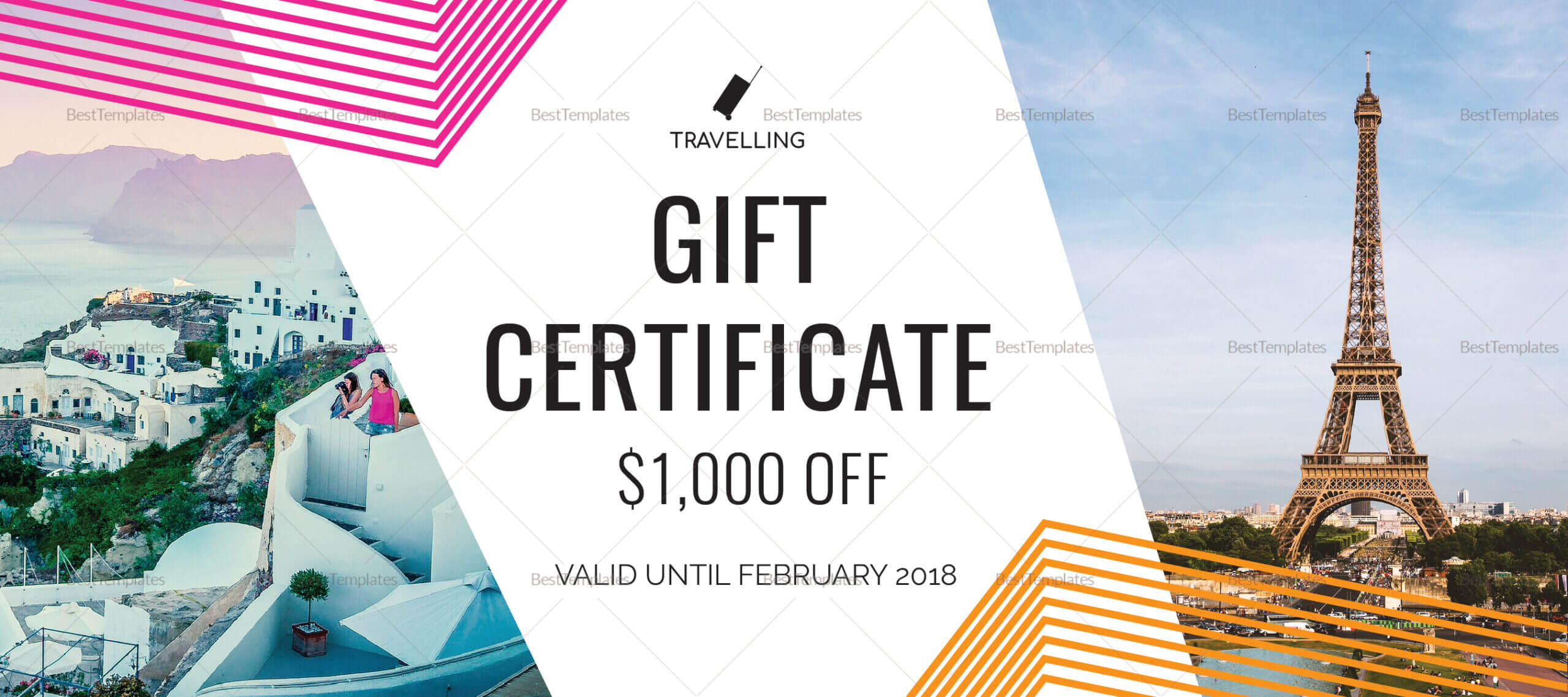 Gift Certificate Template Travel | Certificatetemplategift In Publisher Gift Certificate Template