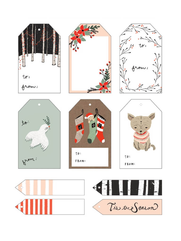 Gift Tag Templates – 3 Free Templates In Pdf, Word, Excel For Free Gift Tag Templates For Word