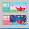 Gift Travel Voucher, Travelling Promo Card,cute Gift Voucher Throughout Free Travel Gift Certificate Template