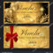 Gift Voucher Template Printable Christmas Gift | Royalty Within Blank Coupon Template Printable