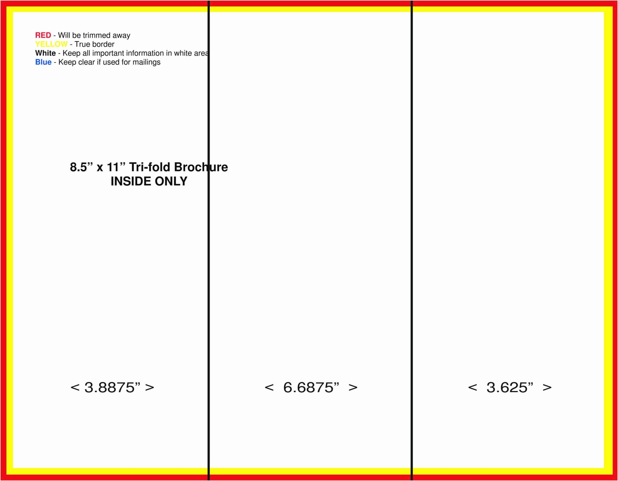 Google Docs Tri Fold Brochure Template In 6 Panel Brochure Template