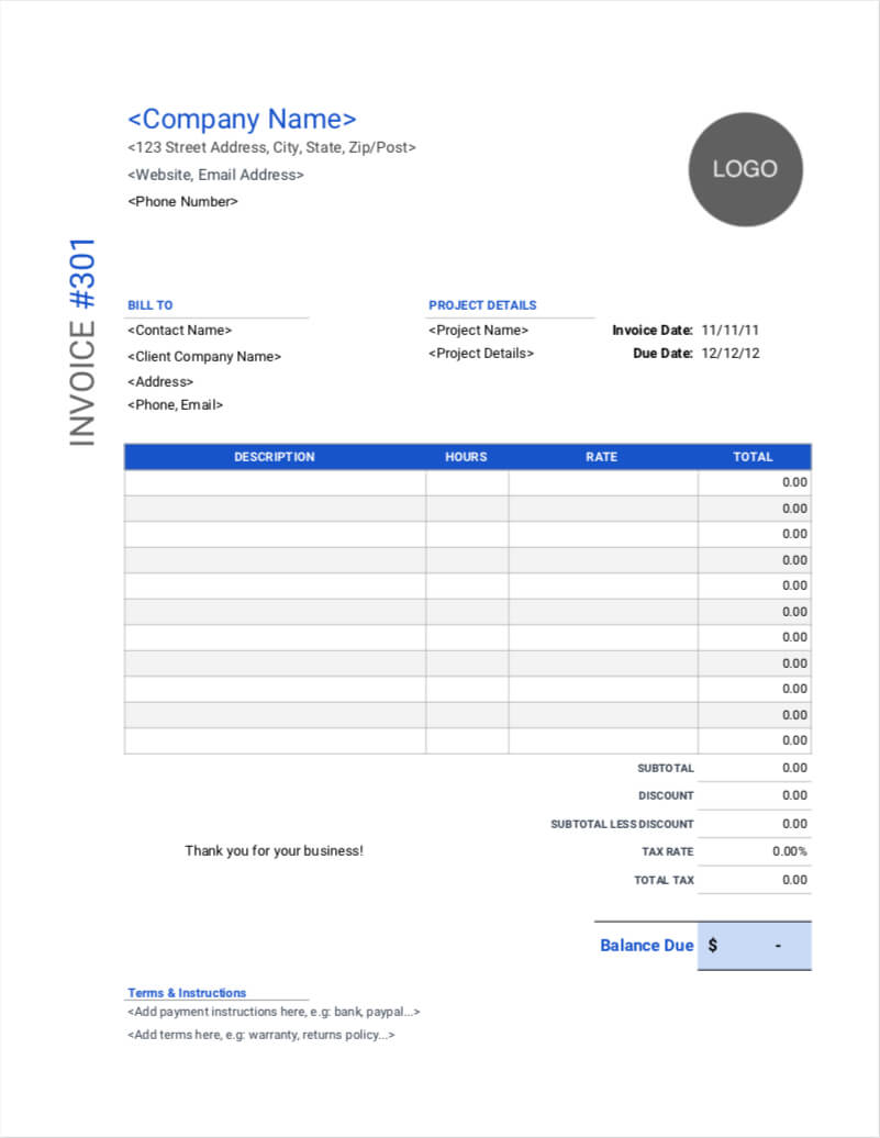 Graphic Design Invoice | Download Free Templates | Invoice Within Web Design Invoice Template Word