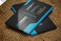 Graphic Designer Business Card Template Free Psd within Free Complimentary Card Templates