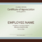 Great Job New Award Certificates Template Pertaining To Good Job Certificate Template
