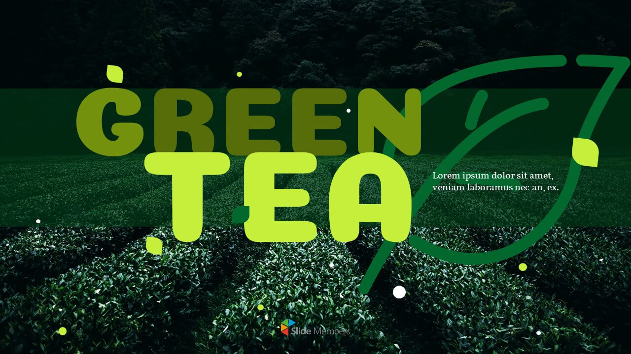 Green Tea Presentation Powerpoint Templates Design Within Presentation Zen Powerpoint Templates