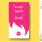 Hair Salon Business Card Templates With Pink Hair And Pink Within Hair Salon Business Card Template