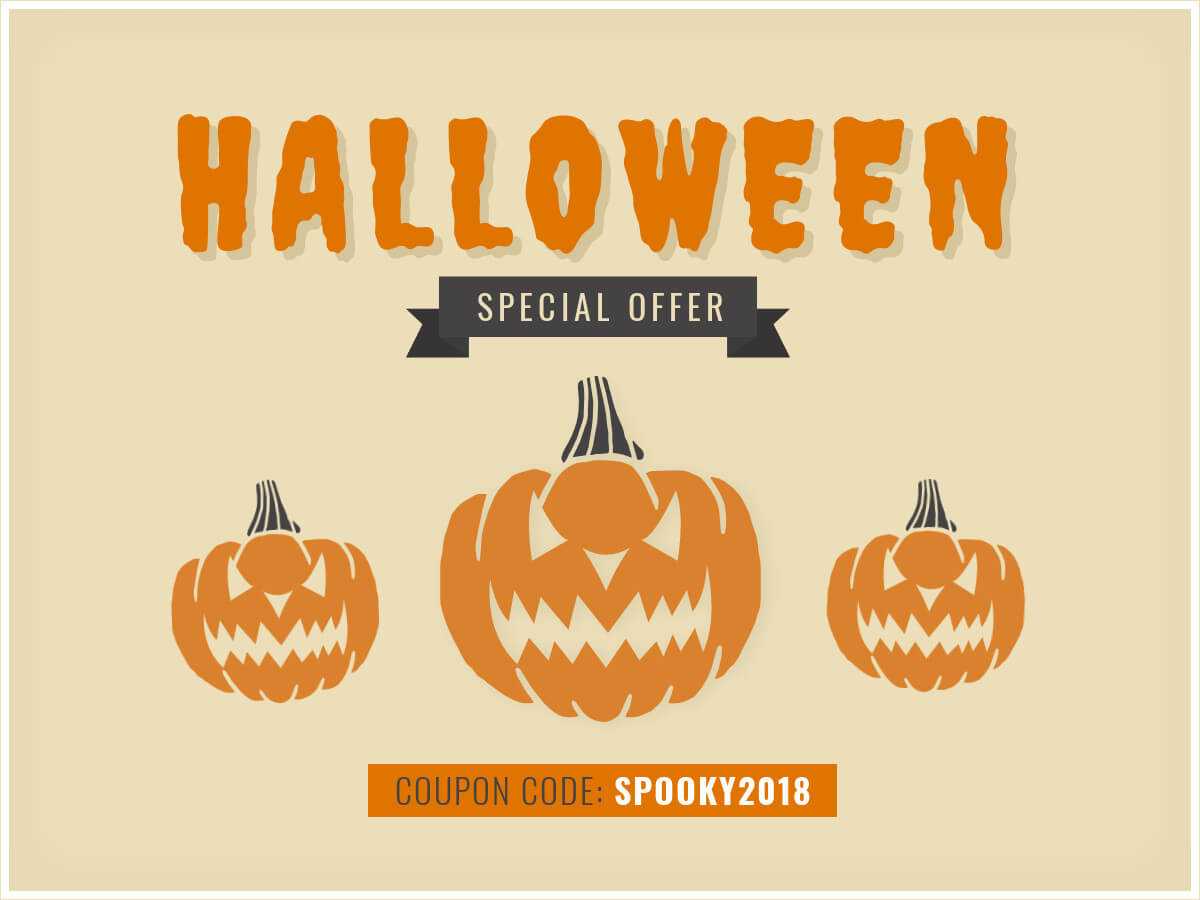 Halloween - Special Offer - Animated Banner Template Pertaining To Animated Banner Template