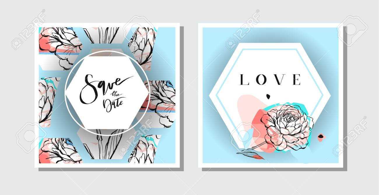 Hand Drawn Vector Abstract Creative Collage Freehand Textured.. For Birthday Card Collage Template