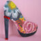 High Heel Template For Cards ] – Pink Glitter High Heel Shoe Throughout High Heel Shoe Template For Card