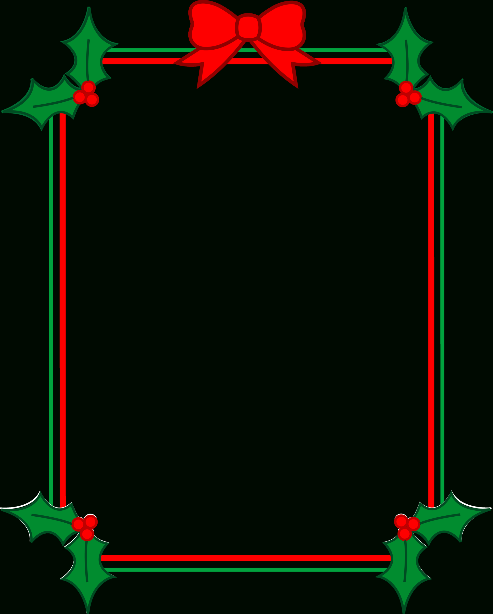 Holiday Borders For Word Documents - Yatay.horizonconsulting.co Regarding Christmas Border Word Template