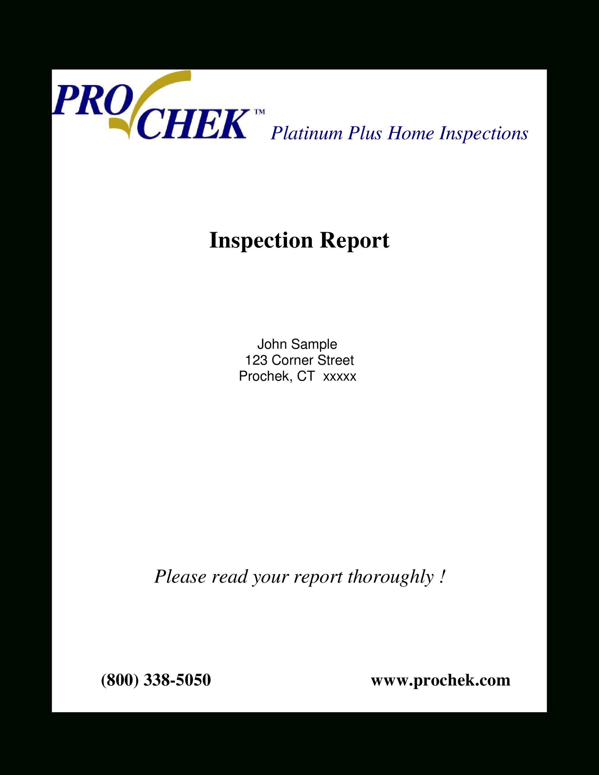 Home Inspection Report | Templates At Allbusinesstemplates In Home Inspection Report Template