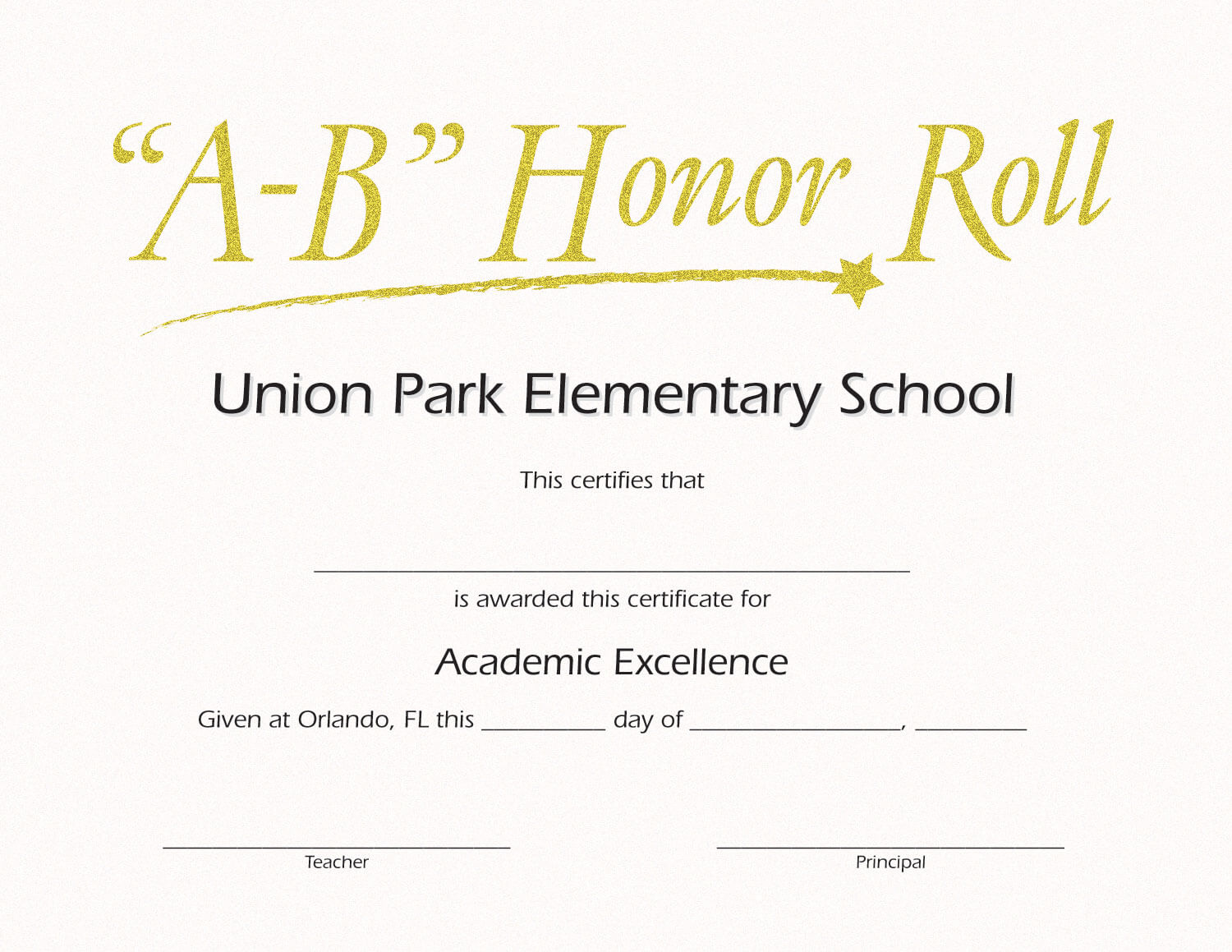 Honor Roll Templates. Honor Roll Certificate Templates A Inside Honor Roll Certificate Template