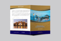 Hotel Resort Bi Fold Brochure Design Templatearun Kumar within Hotel Brochure Design Templates
