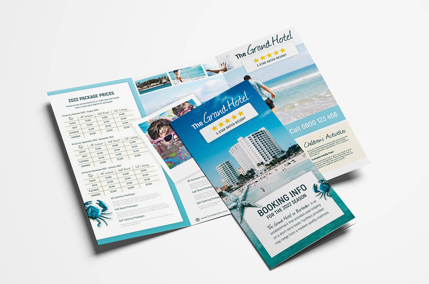 Hotel Tri Fold Brochure Template – Psd, Ai & Vector Inside Travel Guide Brochure Template