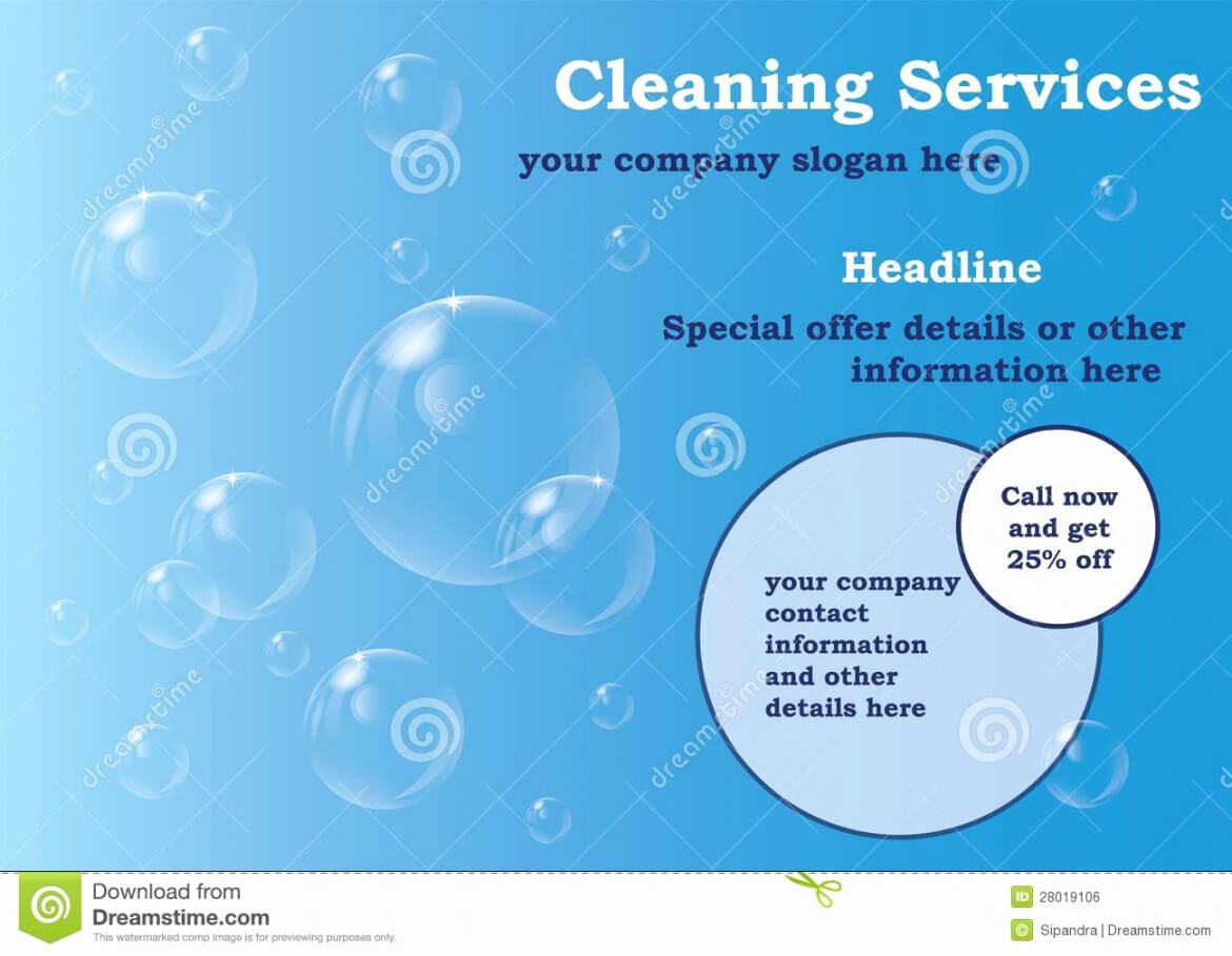House Cleaning Cleaning Services Flyers Templates Free Pertaining To Cleaning Brochure Templates Free
