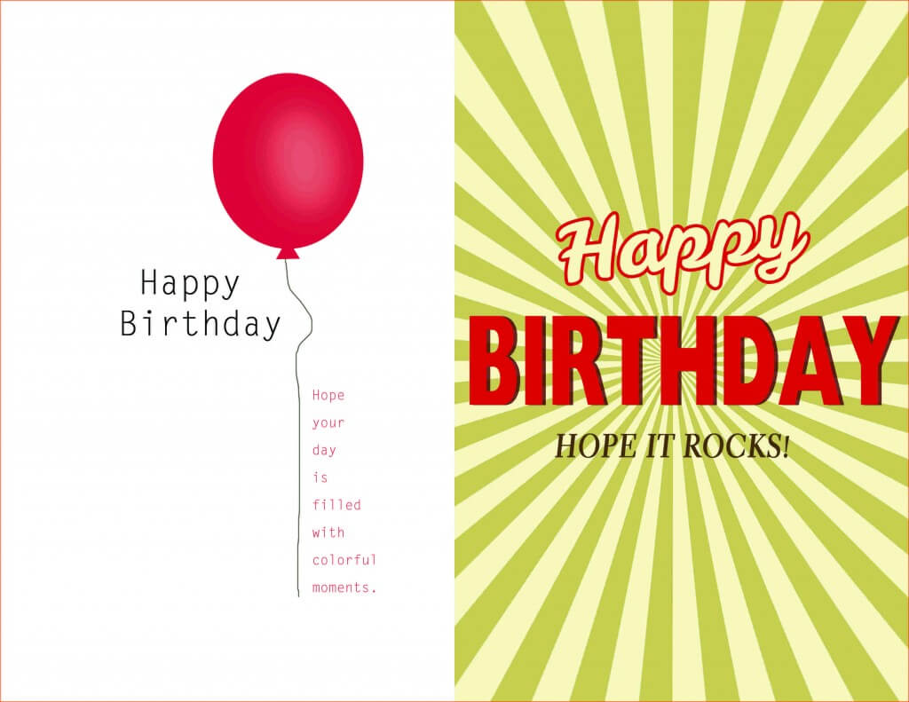 How To Create A Birthday Card On Microsoft Word – Yatay Regarding Birthday Card Publisher Template