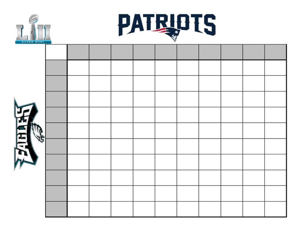 How To Create A (Fun) Super Bowl Betting Chart Inside Football Betting Card Template