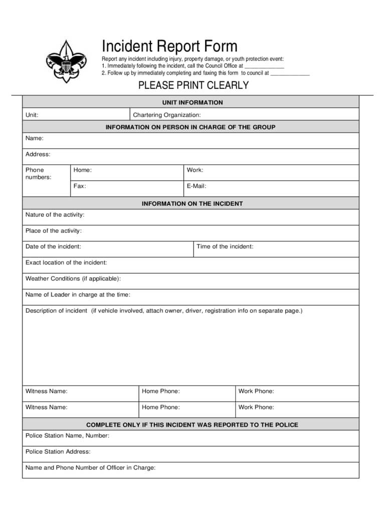 How To File An Incident Report With Police – Zohre Inside Police Incident Report Template