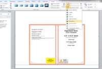 How To Make A Full Print Book Cover In Microsoft Word For inside How To Create A Book Template In Word