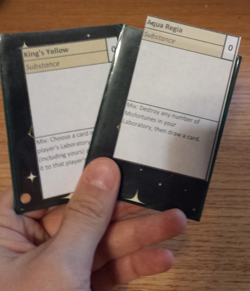 How To Print On Blank Game Cards: Prototyping Tips | Online Within Blank Magic Card Template