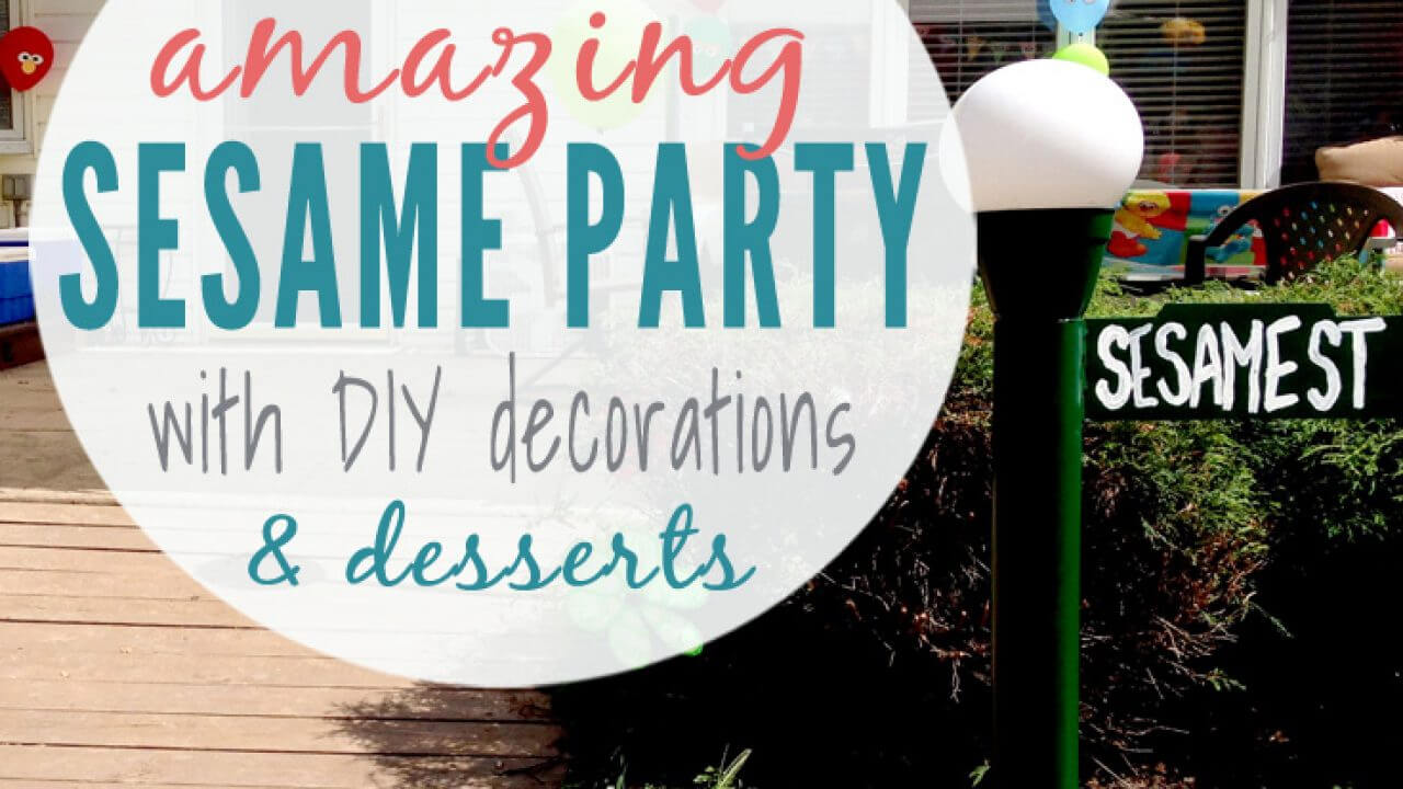 How To Throw A Diy Sesame Street Party That Everyone Will Pertaining To Sesame Street Banner Template