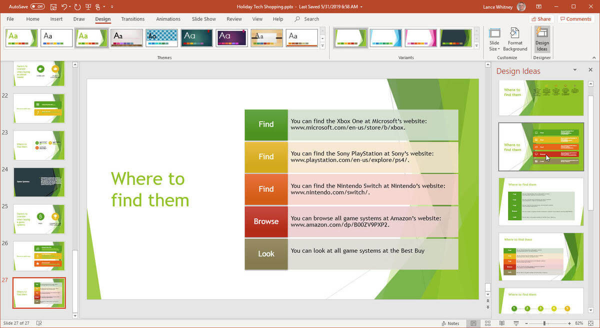 How To Use Design Ideas To Spruce Up Your Powerpoint With How To Edit A Powerpoint Template