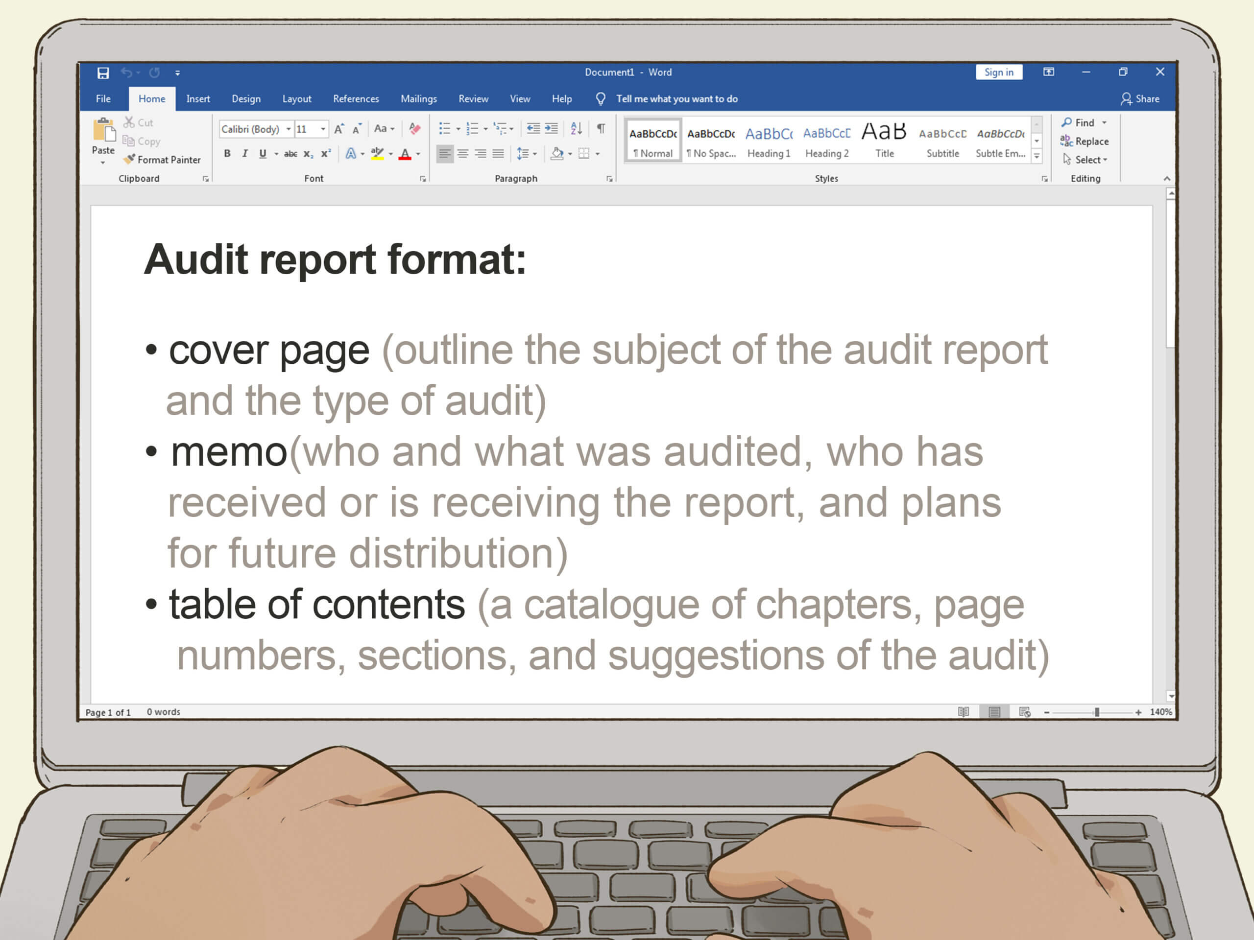 How To Write An Audit Report: 14 Steps (With Pictures) – Wikihow Regarding Information System Audit Report Template