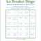 Ice Breaker Bingo: Back To School Version – Flanders Family Pertaining To Ice Breaker Bingo Card Template