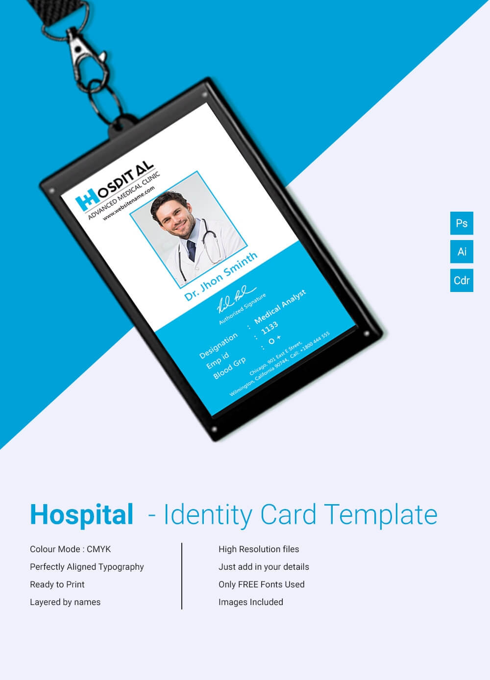 Identity Card Templates Free Downloads – Topa Intended For Id Card Template Word Free