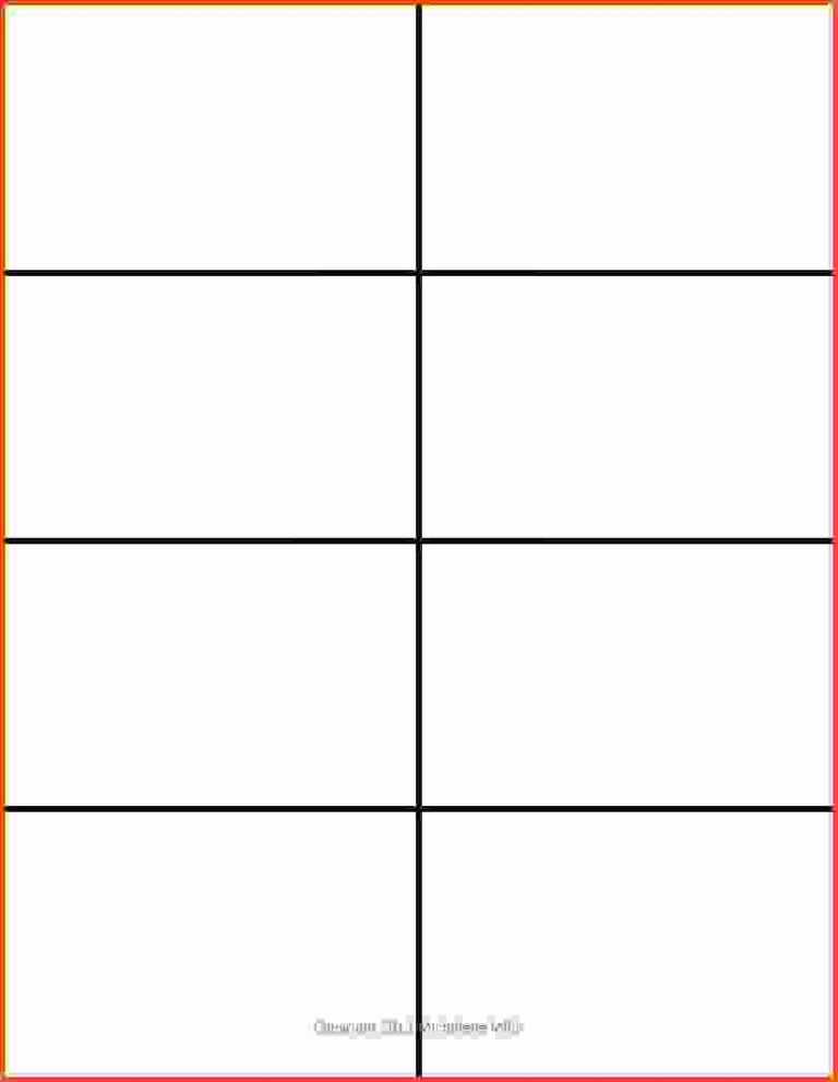Impeccable Printable Flashcard Template | Graham Website Regarding Cue ...