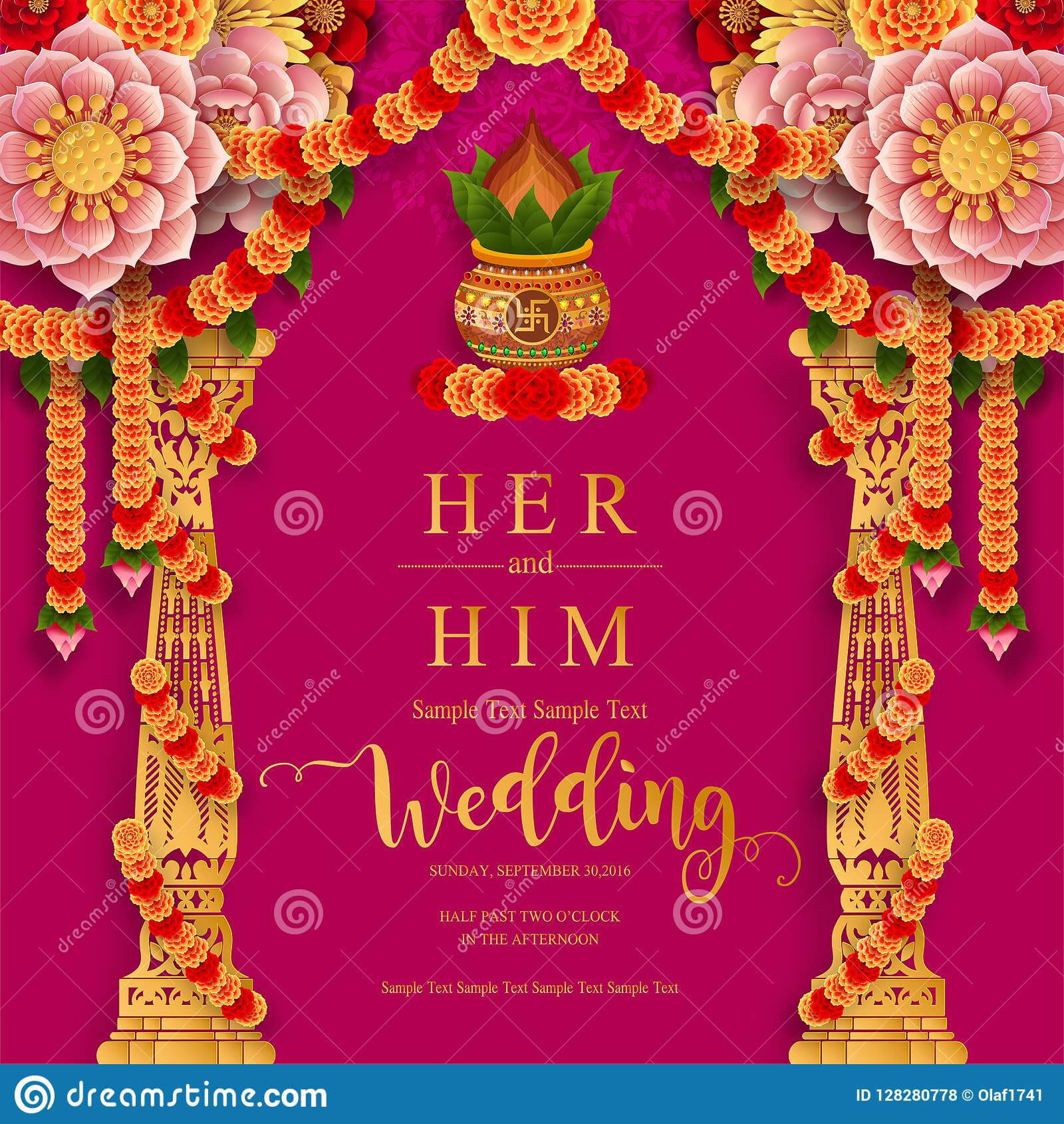 Indian Wedding Invitation Carddian Wedding Invitation Card For Indian Wedding Cards Design Templates