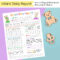 Infant Daily Report – In Home Preschool, Daycare, Nanny Log Pertaining To Daycare Infant Daily Report Template