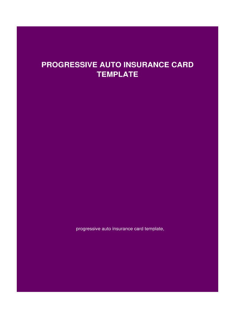 Insurance Card Template – Fill Online, Printable, Fillable Pertaining To Proof Of Insurance Card Template