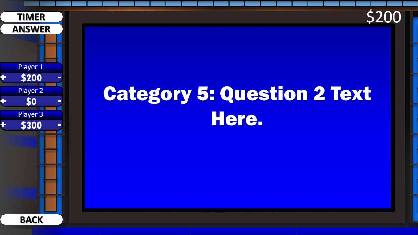 Jeopardy Powerpoint Template With Sound And Score. Top Regarding Jeopardy Powerpoint Template With Sound