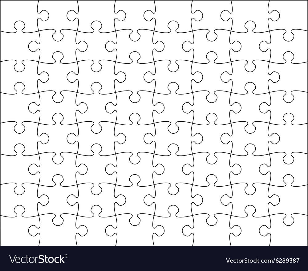 Jigsaw Puzzle Template Editable Blend Throughout Jigsaw Puzzle Template For Word