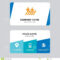Kids Business Card Design Template, Visiting For Your Intended For Id Card Template For Kids