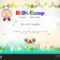 Kids Summer Camp Vector & Photo (Free Trial) | Bigstock With Summer Camp Certificate Template
