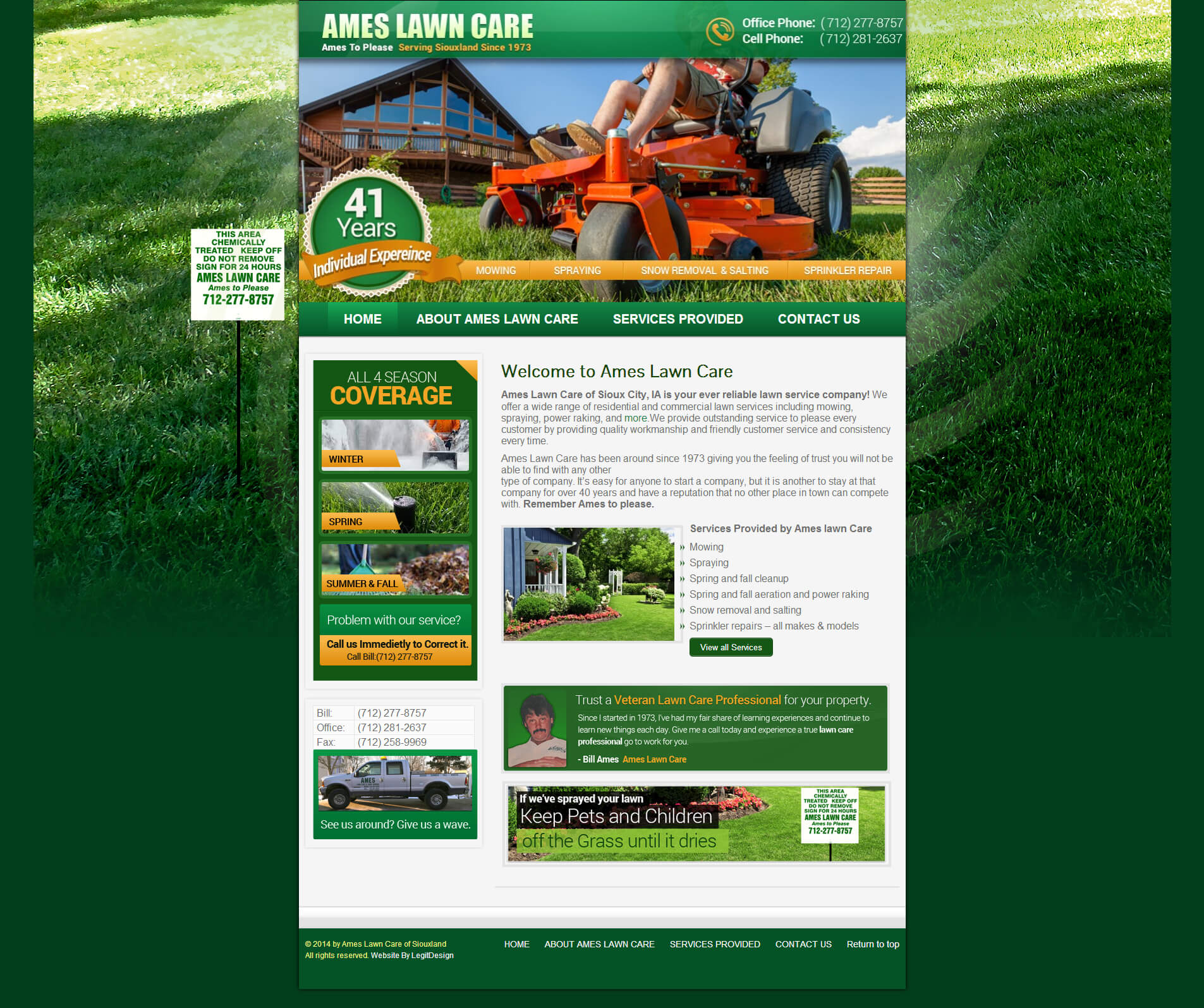 Lawn Service Websites – Zohre.horizonconsulting.co Within Lawn Care Business Cards Templates Free