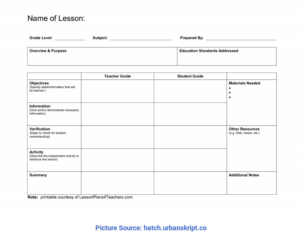 Lesson Plan Template Word Online Processor Preschool Weekly With Blank Preschool Lesson Plan Template