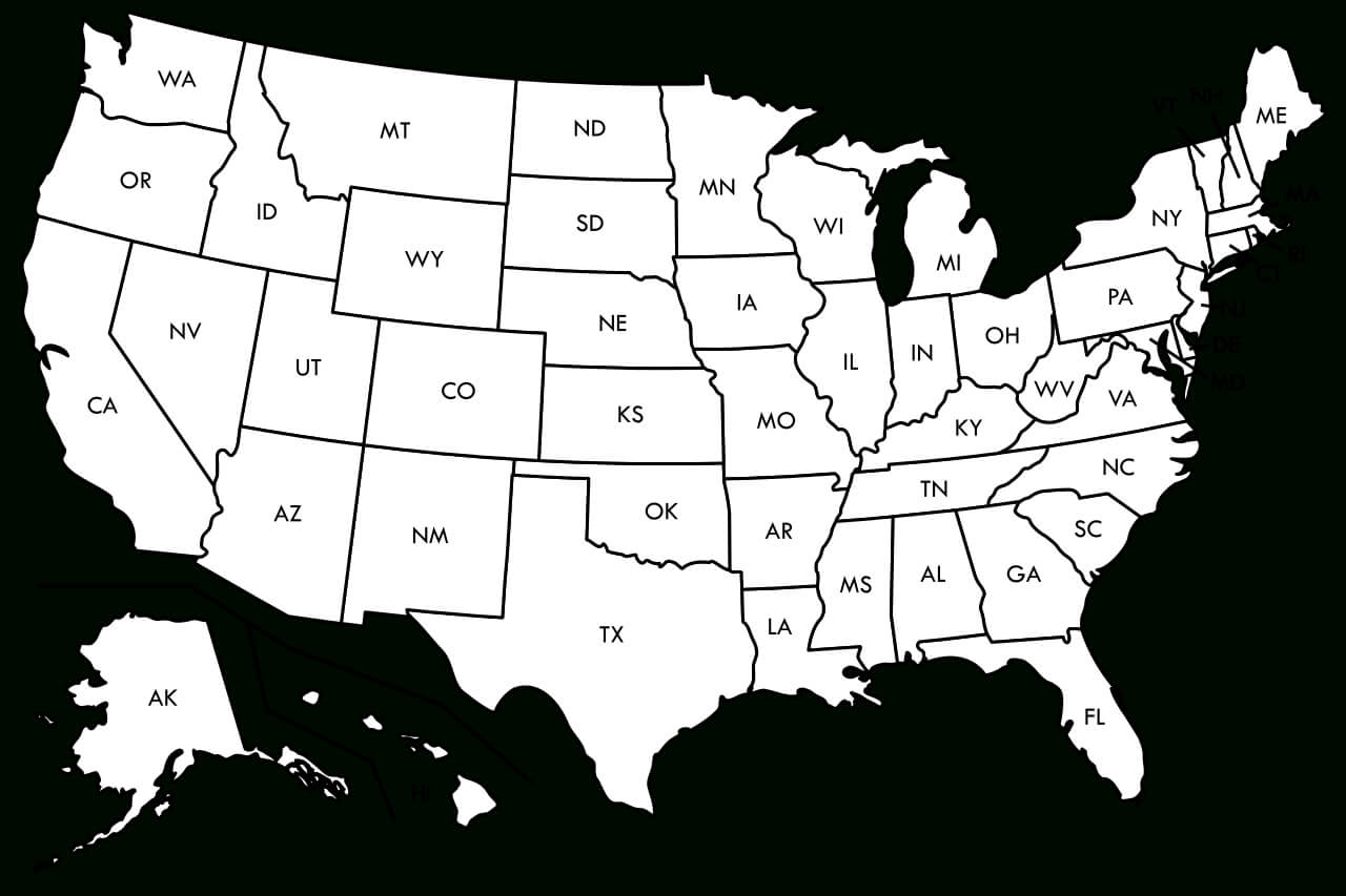 Library Of Map Of The United States Graphic Royalty Free Regarding United States Map Template Blank